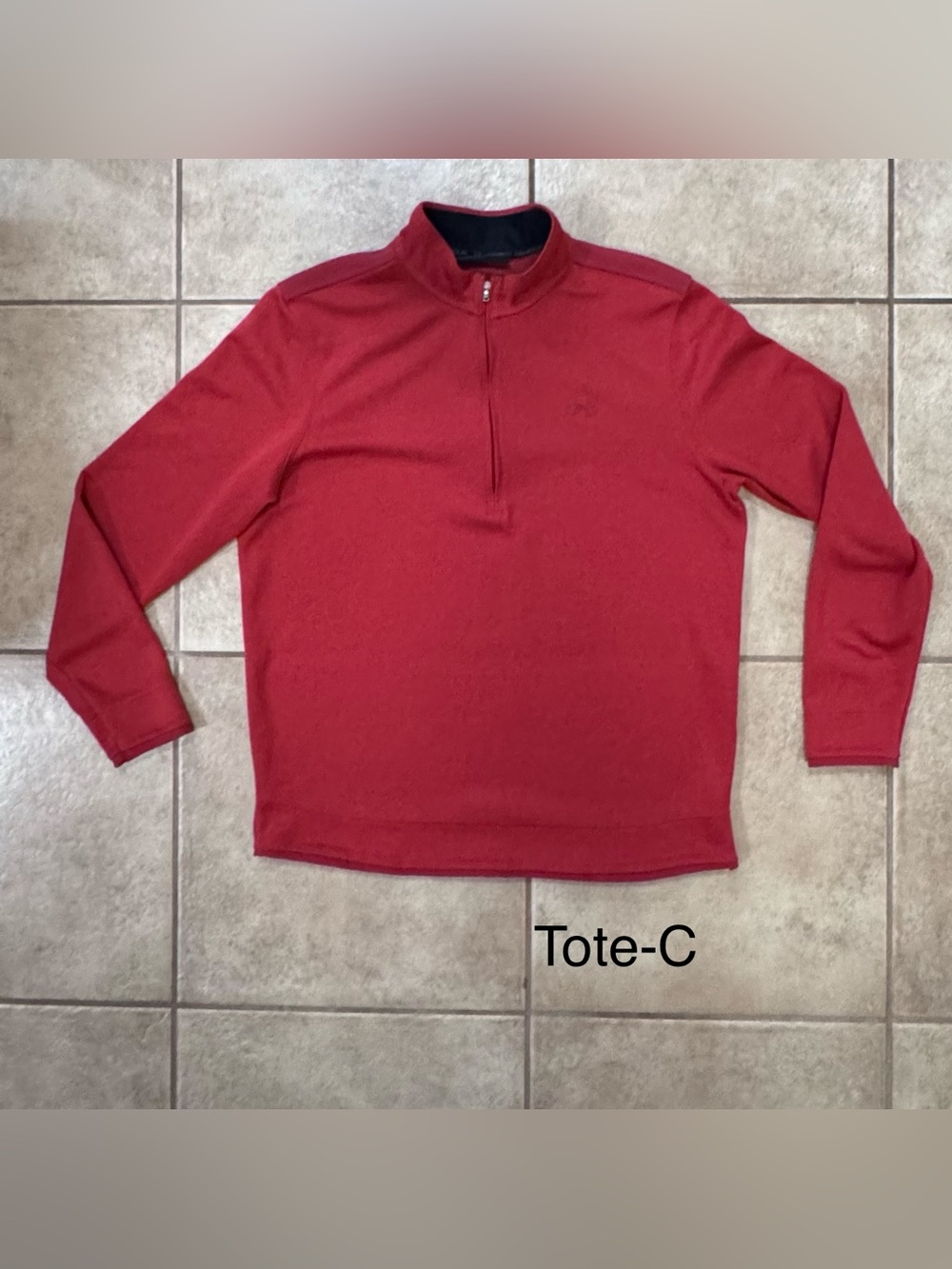 Under Armour Men's Zip-Up Sweater - Red